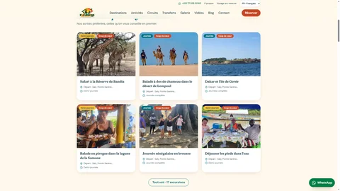 Excursions Sene Sénégal