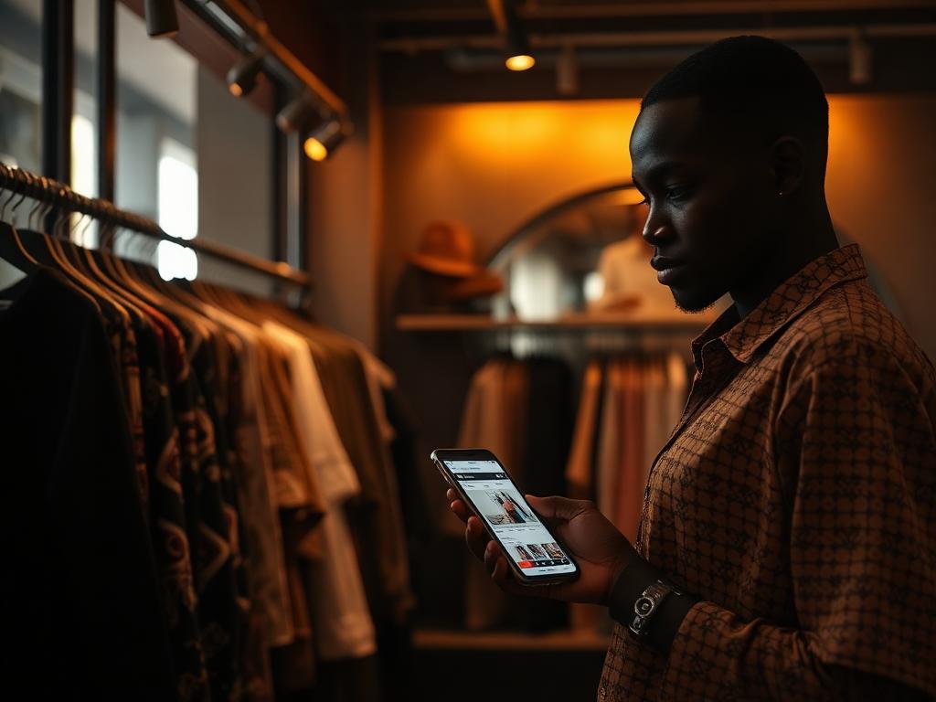 Site web pour boutique à Dakar